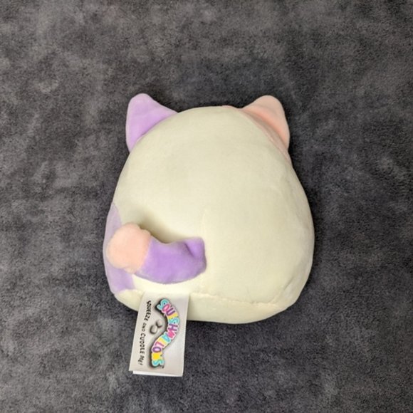 3 Squishmallows Lena the Guava 11" - Charlotte the Cat 5" Cookie the Flamingo 5" - Picture 6 of 11